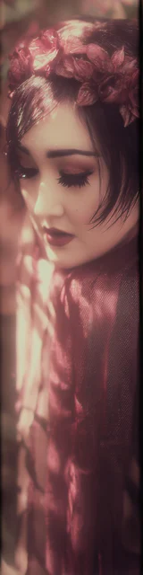 Free aesthetic bookmark featuring a lady with short hair